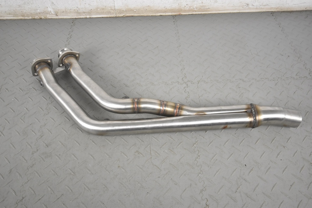 COMPLETE XJS AJ16 4.0 EXHAUST SYSTEM WITH DELETE PIPES COMPLETE XJS AJ16 4.0 EXHAUST SYSTEM WITH DELETE PIPES
